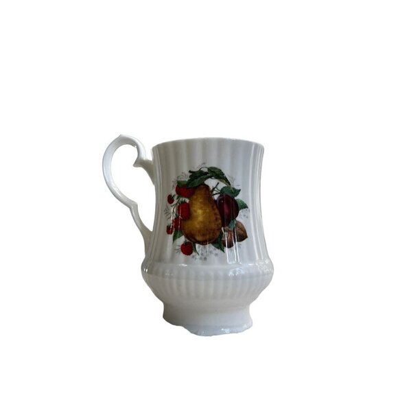 Royal Windsor England Coffee Mug Fruit Pattern Set of 4 - Picture 7 of 15